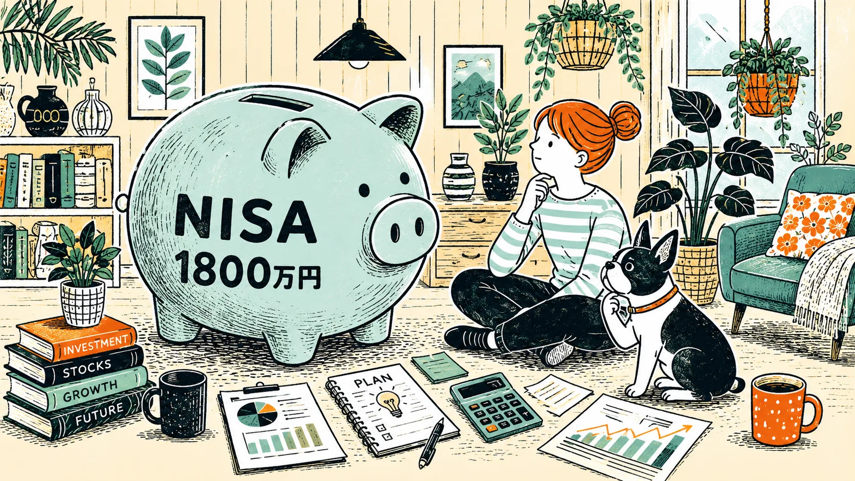 新NISA 1,800万円を10年で埋める——34歳フリーランスのリアル戦略